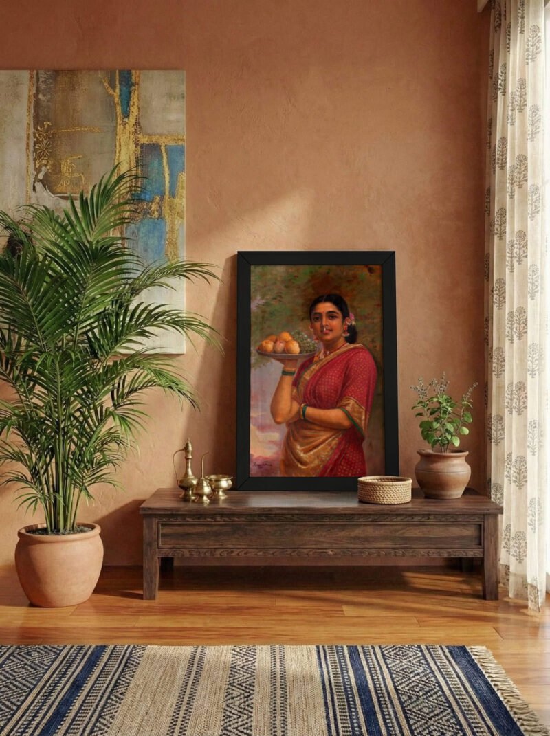 grihalakshmi-painting-2-black-indianheritage Grihalakshmi