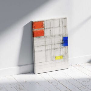 Composition in Red & Blue