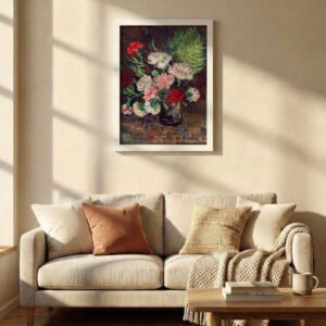 Vase with Carnations