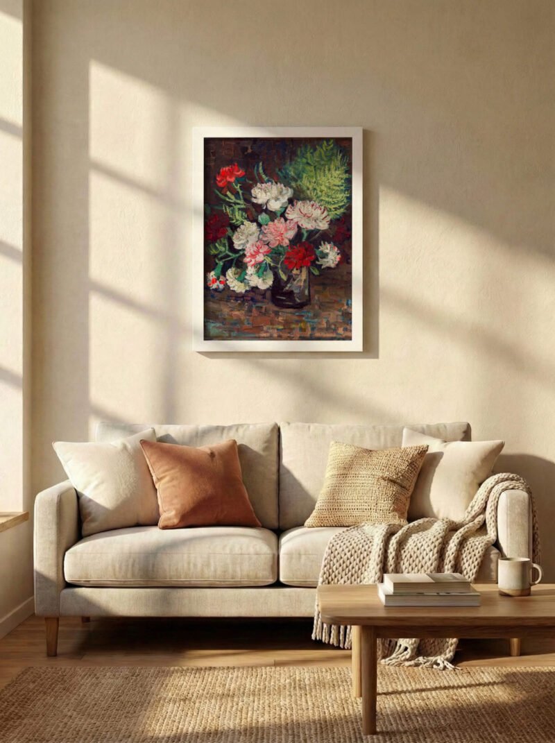 Vase with Carnations